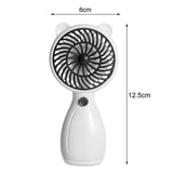 Maxbell Portable Handheld Fan Desk Cartoon Small Hand Fan for Camping Outdoor Indoor