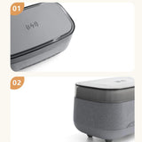 Maxbell Portable Speaker Home Decoration Practical Portable for Office Outdoor Gift Gray