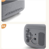 Maxbell Portable Speaker Home Decoration Practical Portable for Office Outdoor Gift Gray