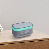 Maxbell Portable Speaker Home Decoration Practical Portable for Office Outdoor Gift Gray