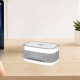 Maxbell Multifunctional BT Speaker Practical Cordless Charger for Home Office Indoor White