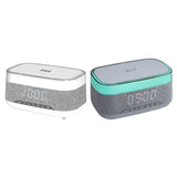Maxbell Multifunctional BT Speaker Practical Cordless Charger for Home Office Indoor White