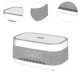 Maxbell Multifunctional BT Speaker Practical Cordless Charger for Home Office Indoor White