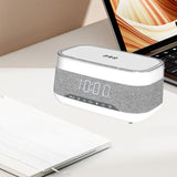Maxbell Multifunctional BT Speaker Practical Cordless Charger for Home Office Indoor White
