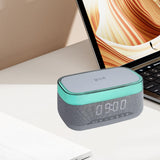 Maxbell Multifunctional BT Speaker Practical Cordless Charger for Home Office Indoor Gray