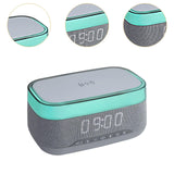 Maxbell Multifunctional BT Speaker Practical Cordless Charger for Home Office Indoor Gray