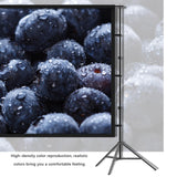 Maxbell Projector Screen with Iron Stand Trendy for Presentations Living Room Travel 84inch Regular 2m