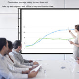 Maxbell Projector Screen with Iron Stand Trendy for Presentations Living Room Travel 100inch Thicken 2m