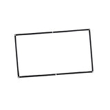 Maxbell Movie Projector Screen White Projector Curtain for Home Theater Office Party 1.59x0.9m