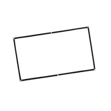 Maxbell Movie Projector Screen White Projector Curtain for Home Theater Office Party 1.59x0.9m