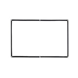 Maxbell Movie Projector Screen White Projector Curtain for Home Theater Office Party 1.86x1.05m