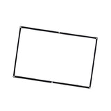 Maxbell Movie Projector Screen White Projector Curtain for Home Theater Office Party 1.86x1.05m