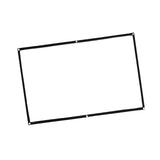 Maxbell Movie Projector Screen White Projector Curtain for Home Theater Office Party 1.86x1.05m