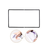 Maxbell Movie Projector Screen Thickened Projection Screen for Camping Outdoor Party 1.59x0.9m