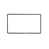 Maxbell Movie Projector Screen Thickened Projection Screen for Camping Outdoor Party 1.59x0.9m