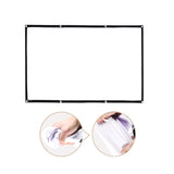 Maxbell Movie Projector Screen Thickened Projection Screen for Camping Outdoor Party 1.86x1.05m