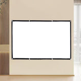 Maxbell Movie Projector Screen Thickened Projection Screen for Camping Outdoor Party 1.86x1.05m