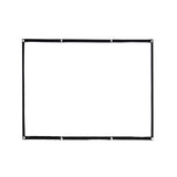 Maxbell Movie Projector Screen Thickened Projection Screen for Camping Outdoor Party 2.21x1.25m