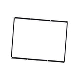 Maxbell Movie Projector Screen Thickened Projection Screen for Camping Outdoor Party 2.21x1.25m