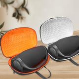 Maxbell Travel Carrying Case Tote Bag Adjustable Shoulder Strap Protective Pouch Bag Inner Orange