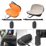 Maxbell Travel Carrying Case Tote Bag Adjustable Shoulder Strap Protective Pouch Bag Inner Orange