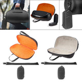 Maxbell Travel Carrying Case Tote Bag Adjustable Shoulder Strap Protective Pouch Bag Inner Orange