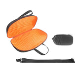 Maxbell Travel Carrying Case Tote Bag Adjustable Shoulder Strap Protective Pouch Bag Inner Orange