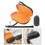 Maxbell Travel Carrying Case Tote Bag Adjustable Shoulder Strap Protective Pouch Bag Inner Orange