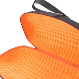 Maxbell Travel Carrying Case Tote Bag Adjustable Shoulder Strap Protective Pouch Bag Inner Orange