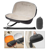 Maxbell Travel Carrying Case Tote Bag Adjustable Shoulder Strap Protective Pouch Bag Inner Gray