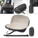 Maxbell Travel Carrying Case Tote Bag Adjustable Shoulder Strap Protective Pouch Bag Inner Gray