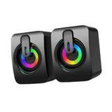 Maxbell 2x USB Mini Speaker 2.0 Channel Small Computer Speaker for PC Desktop Office