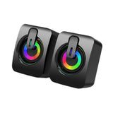 Maxbell 2x USB Mini Speaker 2.0 Channel Small Computer Speaker for PC Desktop Office