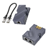 Maxbell Ethernet Splitter Cable LAN Ethernet Cables Internet Adapter Network Adapter 1 to 1