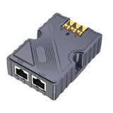 Maxbell Ethernet Splitter Cable LAN Ethernet Cables Internet Adapter Network Adapter 1 to 2