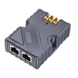 Maxbell Ethernet Splitter Cable LAN Ethernet Cables Internet Adapter Network Adapter 1 to 2