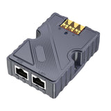 Maxbell Ethernet Splitter Cable LAN Ethernet Cables Internet Adapter Network Adapter 1 to 2