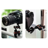 Maxbell Camera Clamp Mount Portable Flash Light Clamp Holder Photography Fixed Clamp