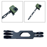 Maxbell Camera Extension Arm for Action Camera Rod Mount Bracket for Tripods Cycling 8.5cm