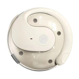 Maxbell Ear Hanging Headphone Earphone with Charging Case for Running Cycling Gaming Beige