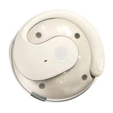 Maxbell Ear Hanging Headphone Earphone with Charging Case for Running Cycling Gaming Beige