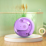 Maxbell Ear Hanging Headphone Earphone with Charging Case for Running Cycling Gaming Purple