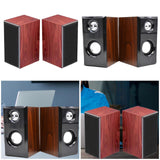 Maxbell 2x Computer Speakers Easy to Use Laptop Speakers for Party Ideal Gift Office