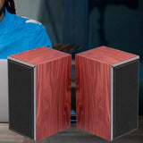 Maxbell 2x Computer Speakers Easy to Use Laptop Speakers for Party Ideal Gift Office