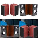 Maxbell 2x Computer Speakers Easy to Use Laptop Speakers for Party Ideal Gift Office