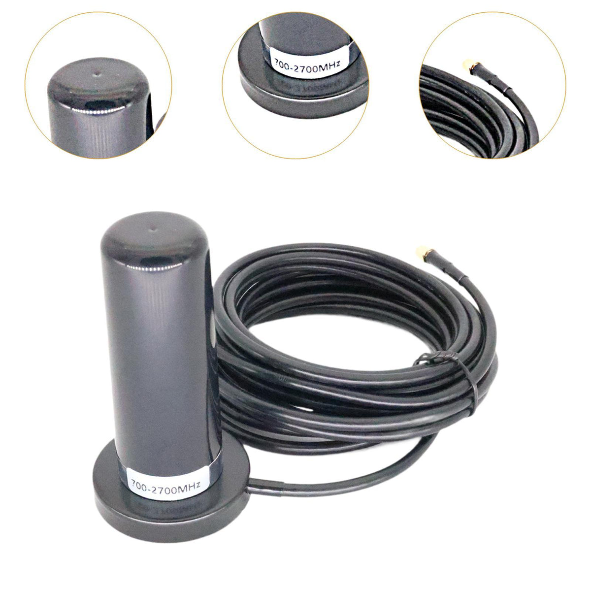 Maxbell Outdoor Antenna High Reliability Strong Suction Base for Vehicle Home Marine