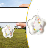 Maxbell Mobile Phone Charm Lanyard Phone Case Accessories Creative Phone Charm Strap White