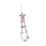 Maxbell Mobile Phone Charm Lanyard Phone Case Accessories Creative Phone Charm Strap Purple