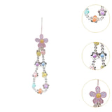Maxbell Mobile Phone Charm Lanyard Phone Case Accessories Creative Phone Charm Strap Purple