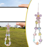 Maxbell Mobile Phone Charm Lanyard Phone Case Accessories Creative Phone Charm Strap Purple
